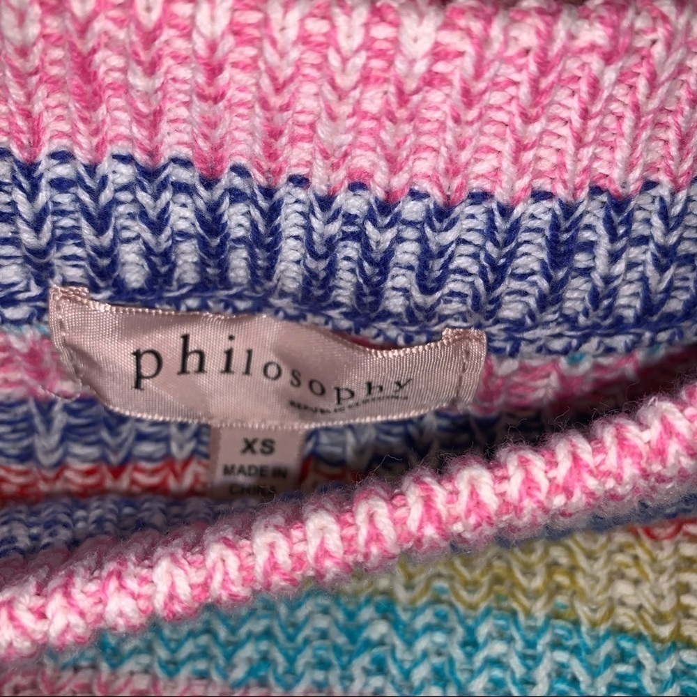 Philosophy Sweater, sz XS - Picture 6 of 6